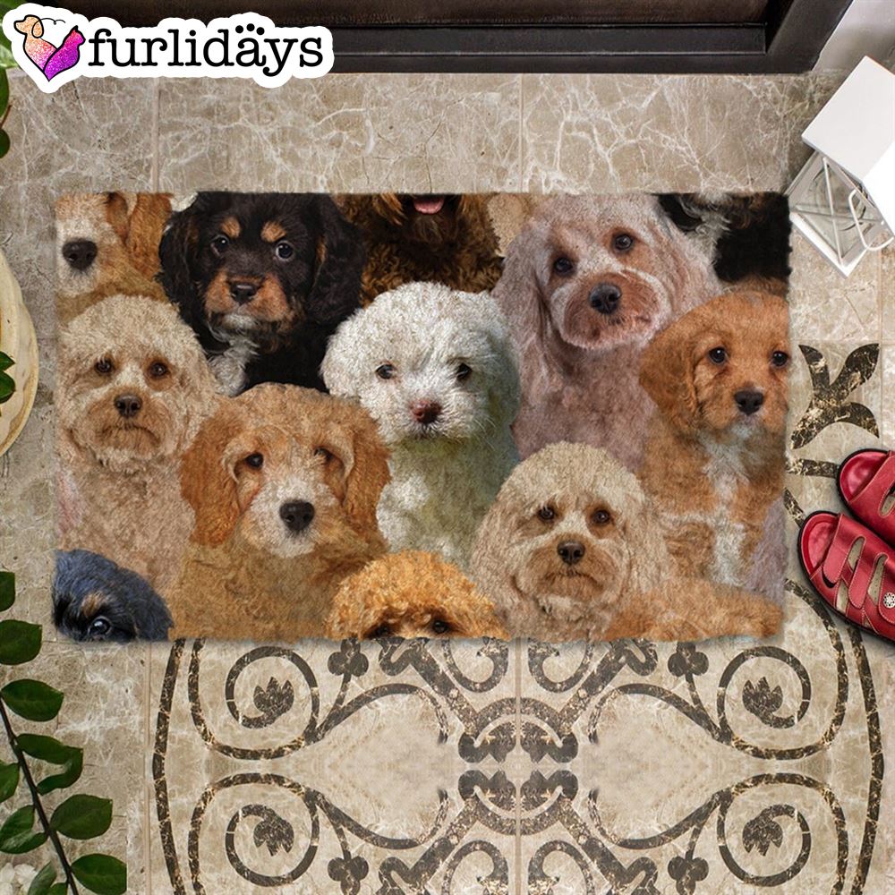 A Bunch Of Cavapoos Doormat Xmas Welcome Mats Dog Memorial Gift 2 A Bunch Of Cavapoos Doormat Xmas Welcome Mats Dog Memorial Gift 2