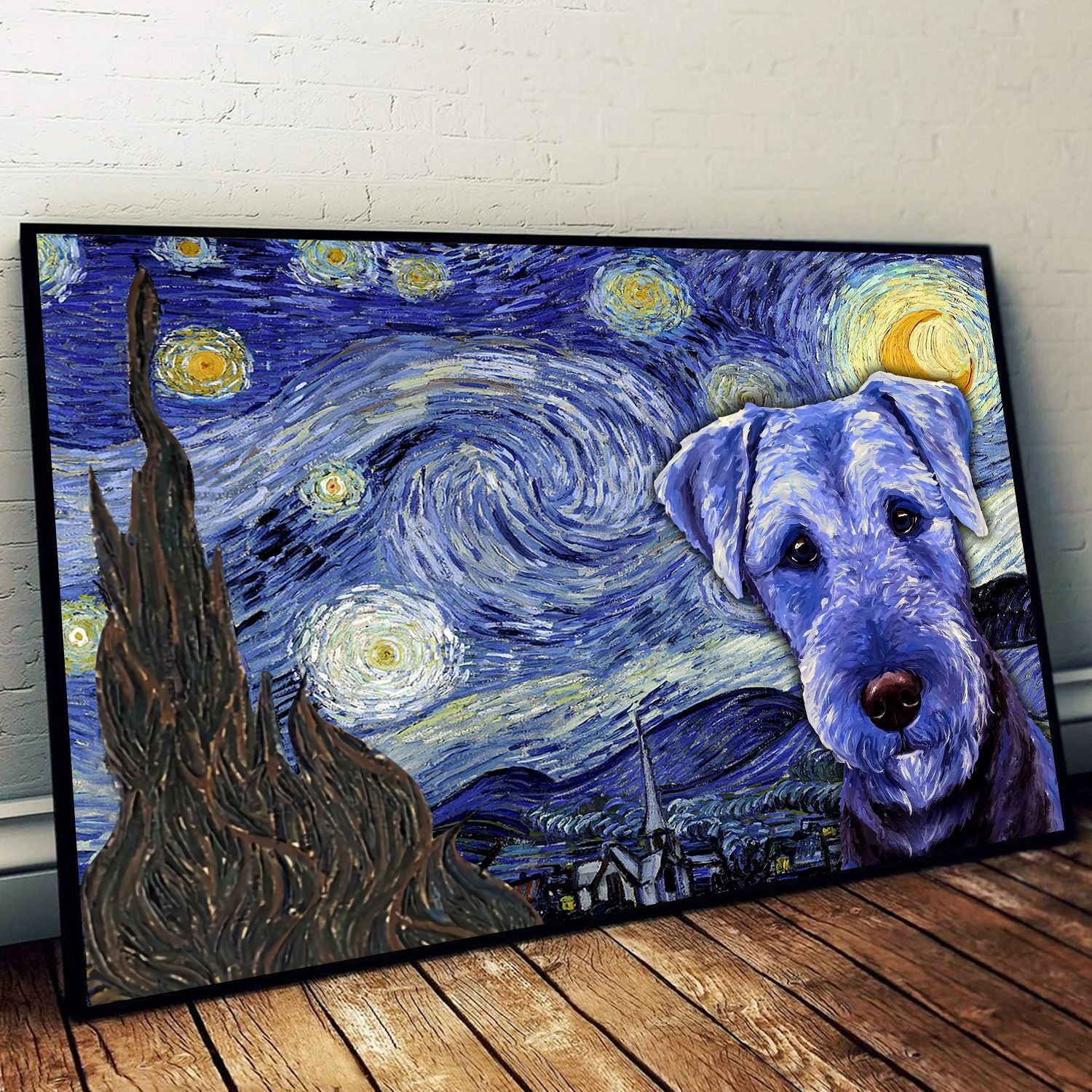 Airedale Terrier Poster Matte Canvas Dog Wall Art Prints Canvas Wall Art Decor 1 Airedale Terrier Poster Matte Canvas Dog Wall Art Prints Canvas Wall Art Decor 1