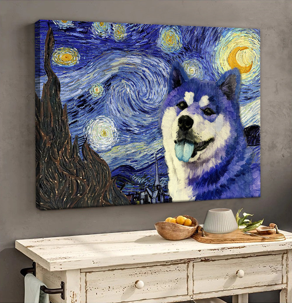 Akita Poster Matte Canvas Dog Wall Art Prints Painting On Canvas 2 Akita Poster Matte Canvas Dog Wall Art Prints Painting On Canvas 2