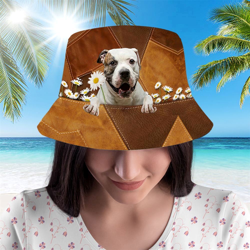 American BullDog Bucket Hat Hats To Walk With Your Beloved Dog A Gift For Dog Lovers 2 wgz0ng American BullDog Bucket Hat Hats To Walk With Your Beloved Dog A Gift For Dog Lovers 2 wgz0ng