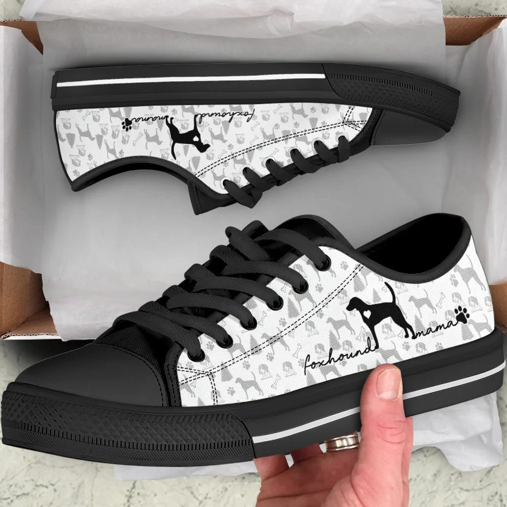 American Foxhound Low Top Shoes Sneaker For Dog Walking Dog Lovers Gifts for Him or Her 2 American Foxhound Low Top Shoes Sneaker For Dog Walking Dog Lovers Gifts for Him or Her 2