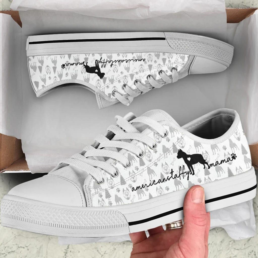 American Staffordshire Terrier Low Top Shoes Sneaker For Dog Walking Dog Lovers Gifts for Him or Her 1 American Staffordshire Terrier Low Top Shoes Sneaker For Dog Walking Dog Lovers Gifts for Him or Her 1