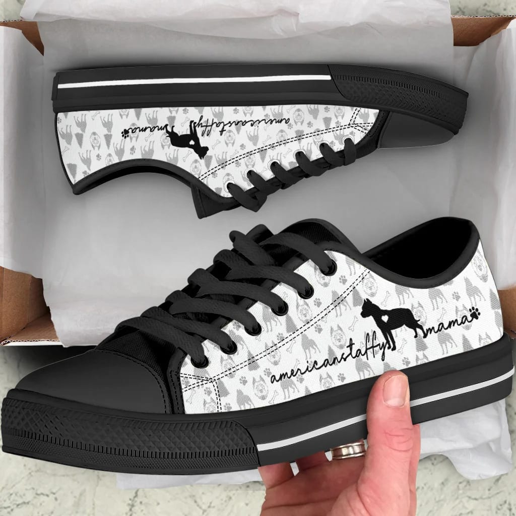 American Staffordshire Terrier Low Top Shoes Sneaker For Dog Walking Dog Lovers Gifts for Him or Her 2 American Staffordshire Terrier Low Top Shoes Sneaker For Dog Walking Dog Lovers Gifts for Him or Her 2