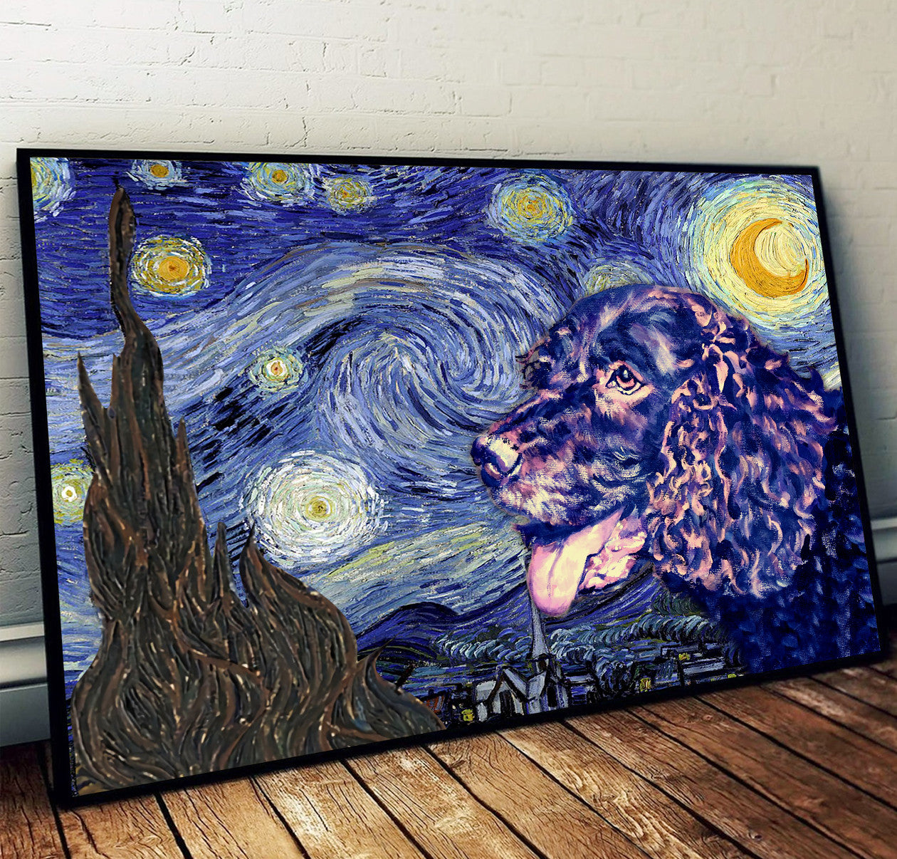 American Water Spaniel Poster Matte Canvas Dog Wall Art Prints Painting On Canvas 1 American Water Spaniel Poster Matte Canvas Dog Wall Art Prints Painting On Canvas 1