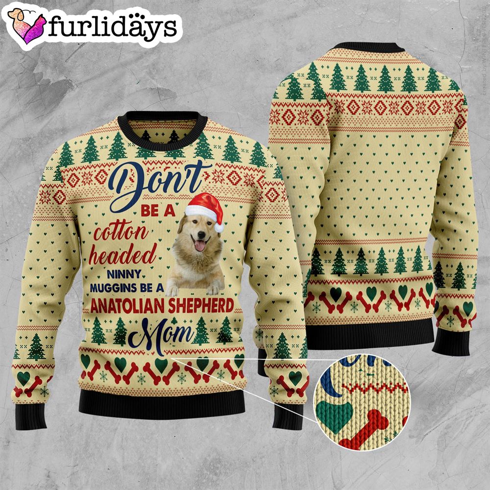 Anatolian Shepherd Mom Ugly Christmas Sweater Funny Family Sweater Gifts 3 Anatolian Shepherd Mom Ugly Christmas Sweater Funny Family Sweater Gifts 3