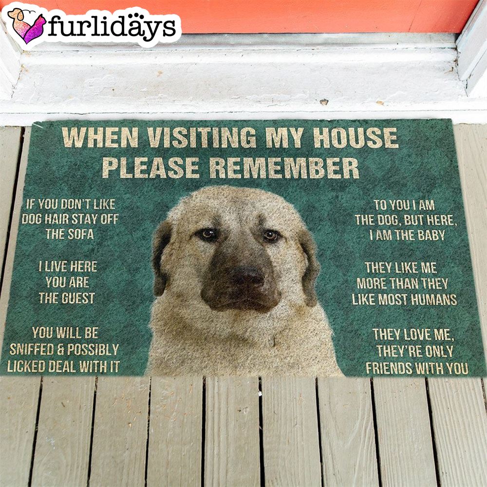 Anatolian Shepherd s Rules Doormat Xmas Welcome Mats Dog Memorial Gift 1 Anatolian Shepherd s Rules Doormat Xmas Welcome Mats Dog Memorial Gift 1