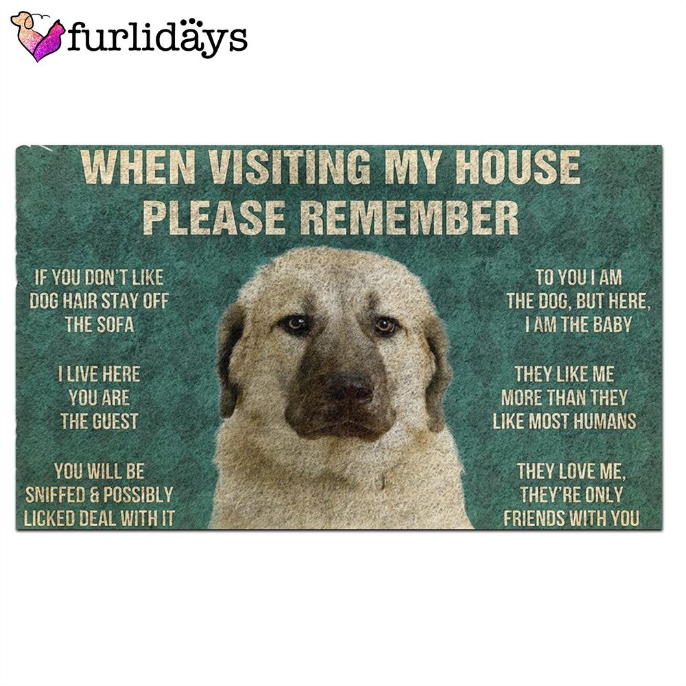 Anatolian Shepherd s Rules Doormat Xmas Welcome Mats Dog Memorial Gift 2 Anatolian Shepherd s Rules Doormat Xmas Welcome Mats Dog Memorial Gift 2