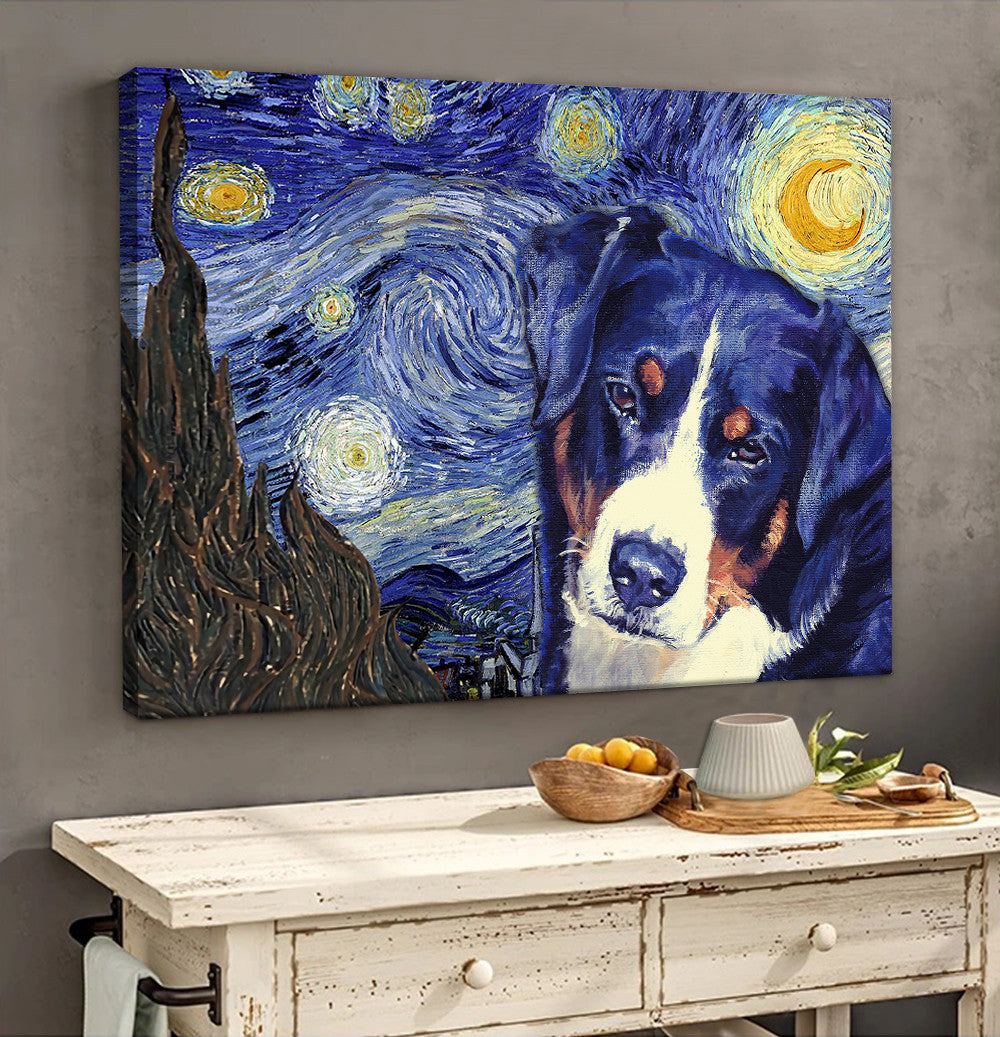 Appenzeller Sennenhund Poster Matte Canvas Dog Wall Art Prints Painting On Canvas 2 Appenzeller Sennenhund Poster Matte Canvas Dog Wall Art Prints Painting On Canvas 2