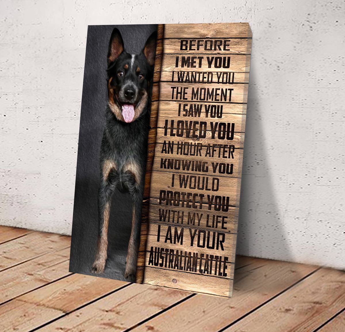 Australian Cattle Matte Canvas Dog Wall Art Poster To Print Housewarming Gifts 3 Australian Cattle Matte Canvas Dog Wall Art Poster To Print Housewarming Gifts 3