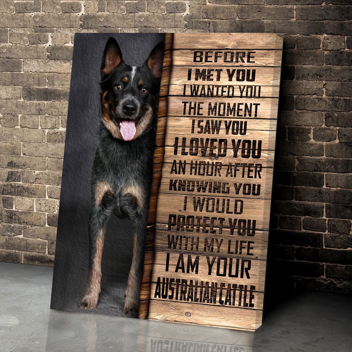 Australian Cattle Matte Canvas Dog Wall Art Poster To Print Housewarming Gifts 4 Australian Cattle Matte Canvas Dog Wall Art Poster To Print Housewarming Gifts 4