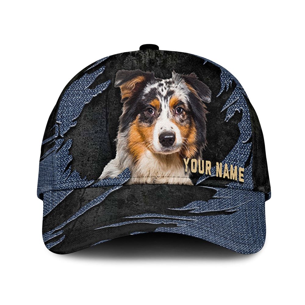Australian Shepherd Jean Background Custom Name Cap Classic Baseball Cap All Over Print Gift For Dog Lovers 1 xz32nk Australian Shepherd Jean Background Custom Name Cap Classic Baseball Cap All Over Print Gift For Dog Lovers 1 xz32nk