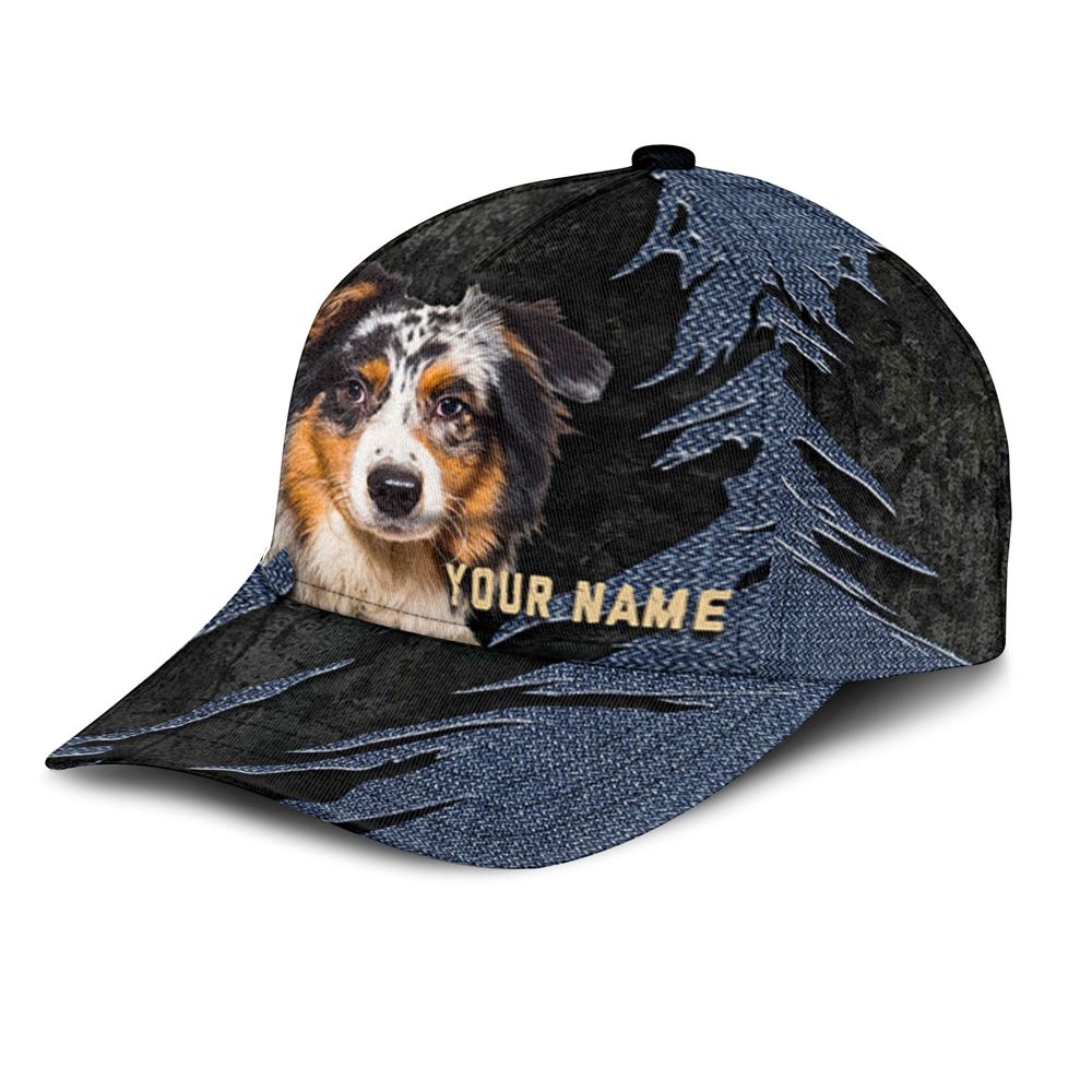 Australian Shepherd Jean Background Custom Name Cap Classic Baseball Cap All Over Print Gift For Dog Lovers 3 ir13tp Australian Shepherd Jean Background Custom Name Cap Classic Baseball Cap All Over Print Gift For Dog Lovers 3 ir13tp