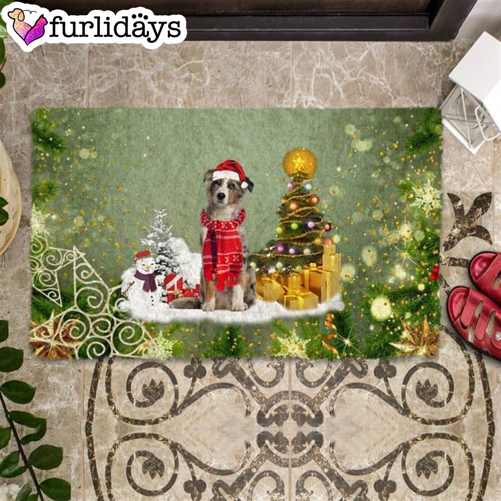 Australian Shepherd Merry Christmas Doormat Xmas Welcome Mats Gift For Dog Lovers 1 Australian Shepherd Merry Christmas Doormat Xmas Welcome Mats Gift For Dog Lovers 1