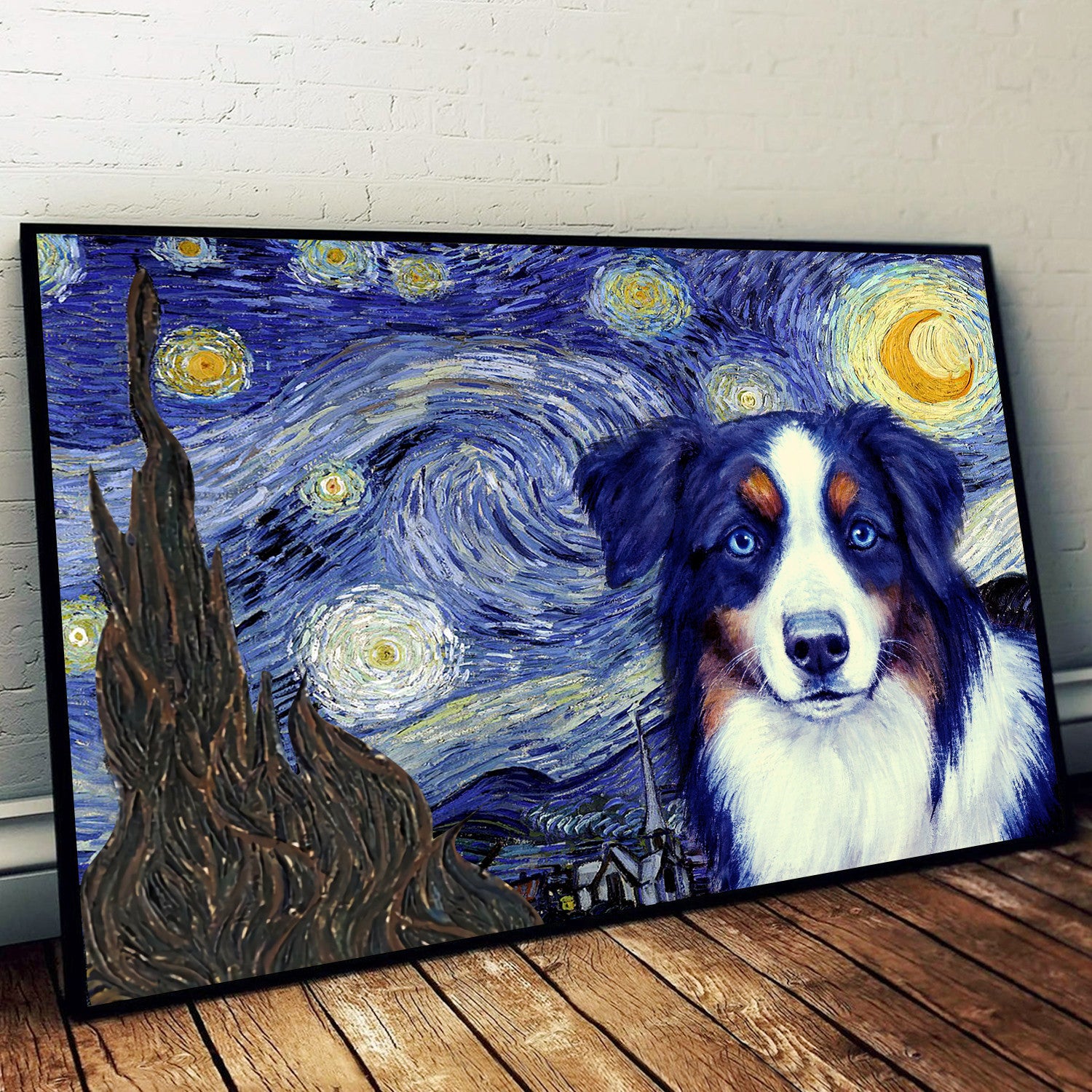 Australian Shepherd Poster Matte Canvas Dog Wall Art Prints Canvas Wall Art Decor 1 Australian Shepherd Poster Matte Canvas Dog Wall Art Prints Canvas Wall Art Decor 1