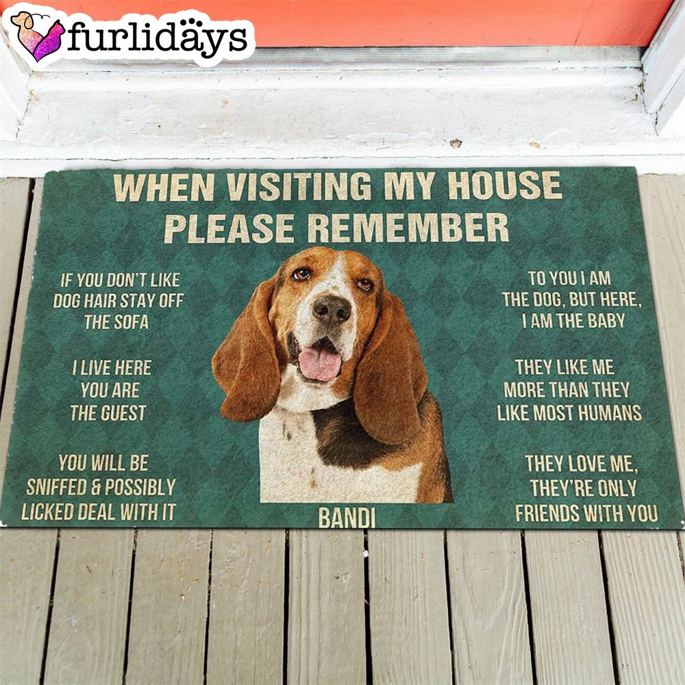 Bandi s Rules Doormat Funny Doormat Gift For Dog Lovers 1 Bandi s Rules Doormat Funny Doormat Gift For Dog Lovers 1