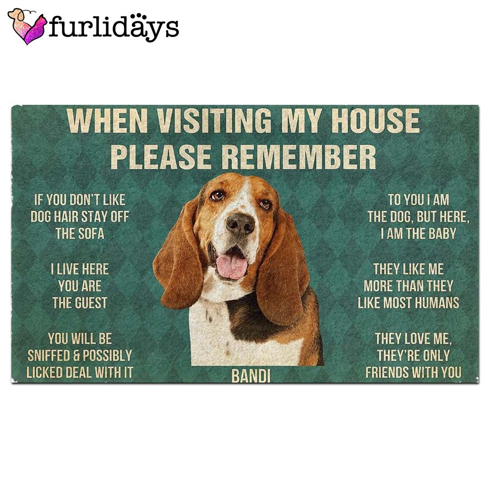 Bandi s Rules Doormat Funny Doormat Gift For Dog Lovers 2 Bandi s Rules Doormat Funny Doormat Gift For Dog Lovers 2