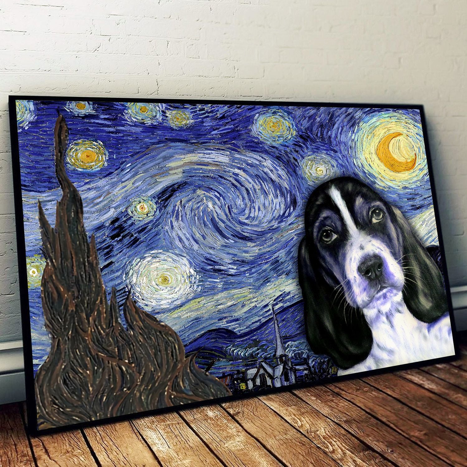 Basset Hound Poster Matte Canvas Dog Wall Art Prints Canvas Wall Art Decor 2 Basset Hound Poster Matte Canvas Dog Wall Art Prints Canvas Wall Art Decor 2