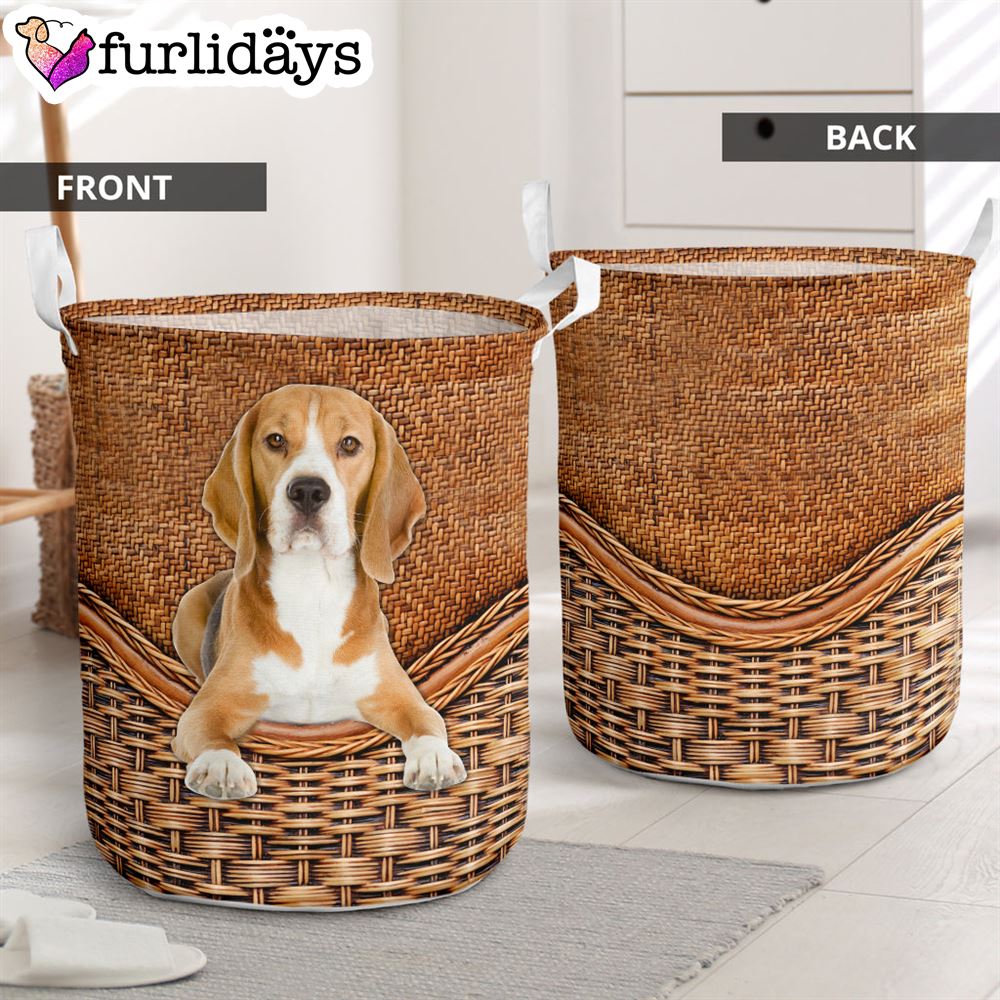 Beagle Rattan Texture Laundry Basket Dog Laundry Basket Mother Gift Gift For Dog Lovers 1 Beagle Rattan Texture Laundry Basket Dog Laundry Basket Mother Gift Gift For Dog Lovers 1