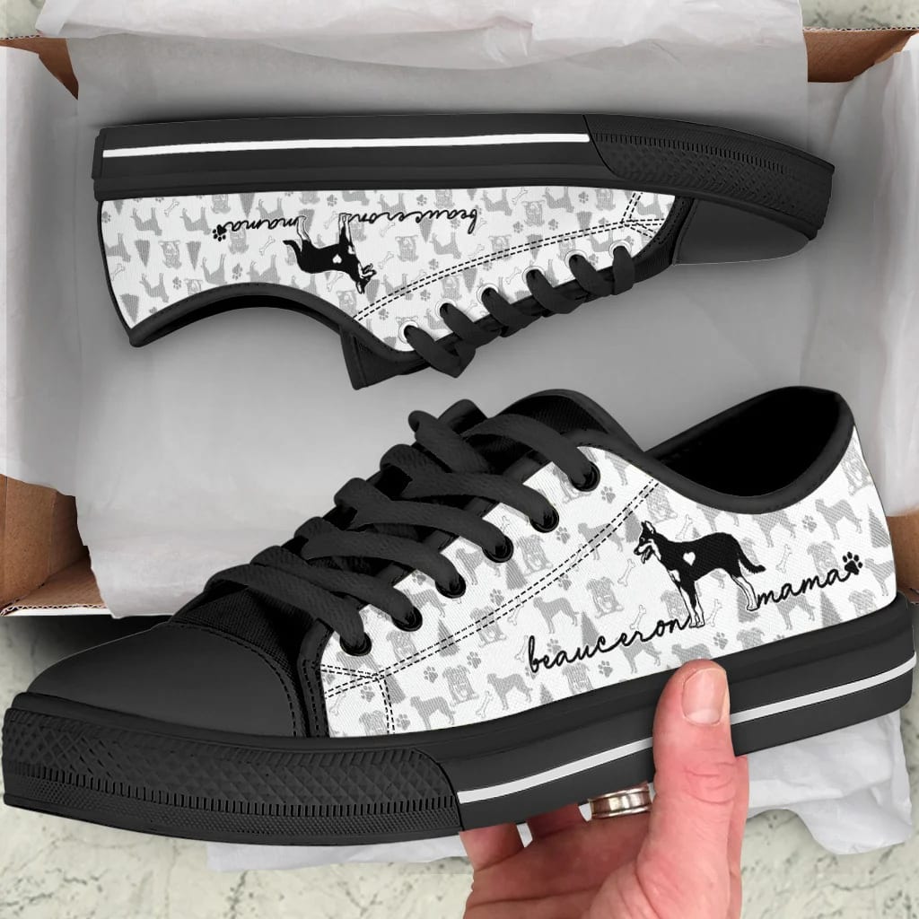 Beauceron Low Top Shoes Sneaker For Dog Walking Dog Lovers Gifts for Him or Her 2 Beauceron Low Top Shoes Sneaker For Dog Walking Dog Lovers Gifts for Him or Her 2