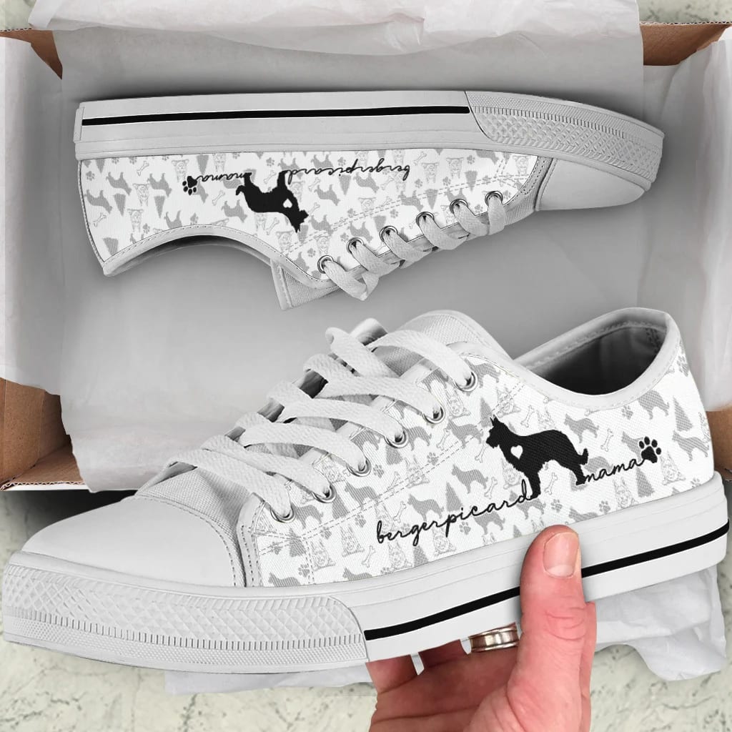 Berger Picard Low Top Shoes Sneaker For Dog Walking Dog Lovers Gifts for Him or Her 1 Berger Picard Low Top Shoes Sneaker For Dog Walking Dog Lovers Gifts for Him or Her 1