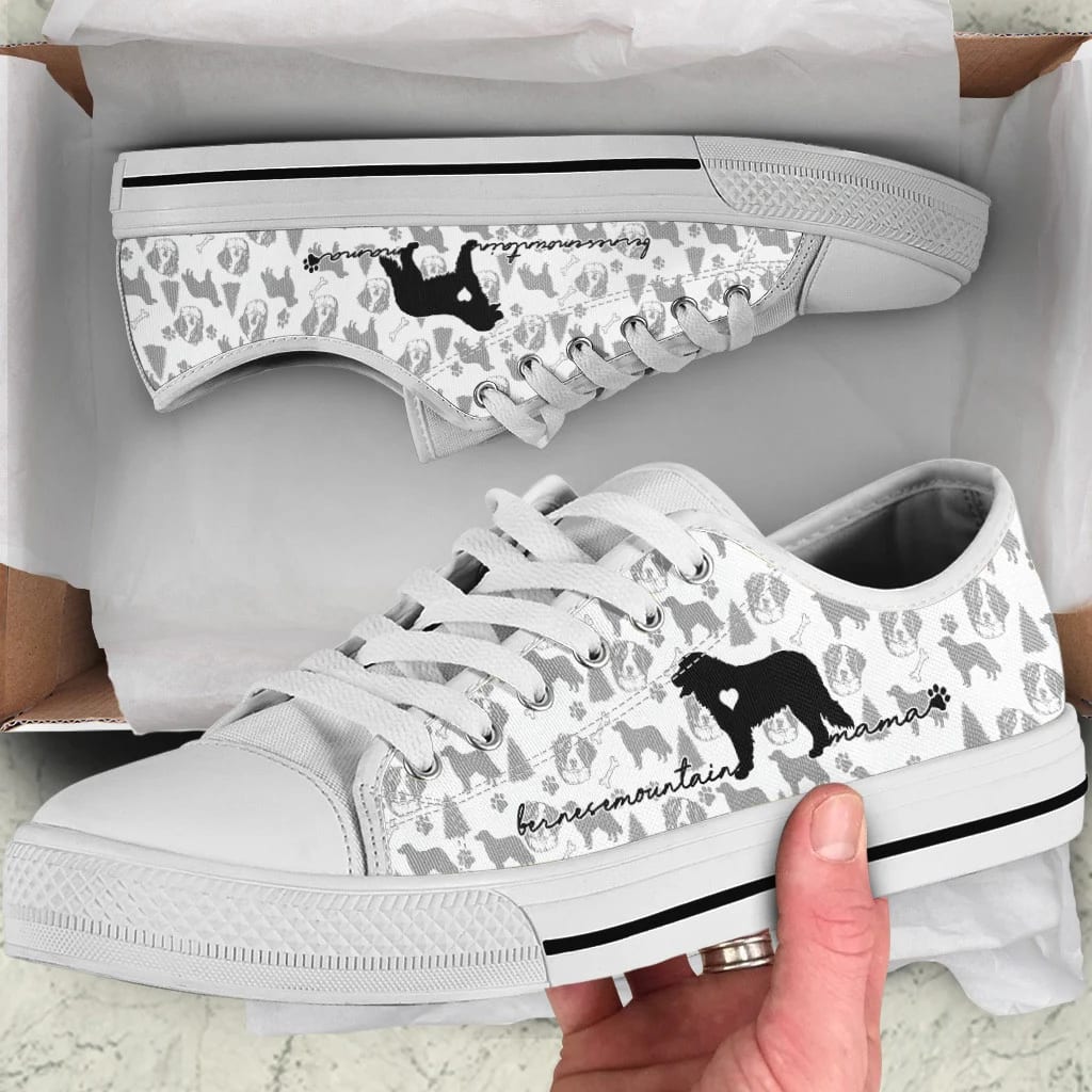 Bernese Mountain Dog Low Top Shoes Sneaker For Dog Walking Dog Lovers Gifts for Him or Her 1 Bernese Mountain Dog Low Top Shoes Sneaker For Dog Walking Dog Lovers Gifts for Him or Her 1