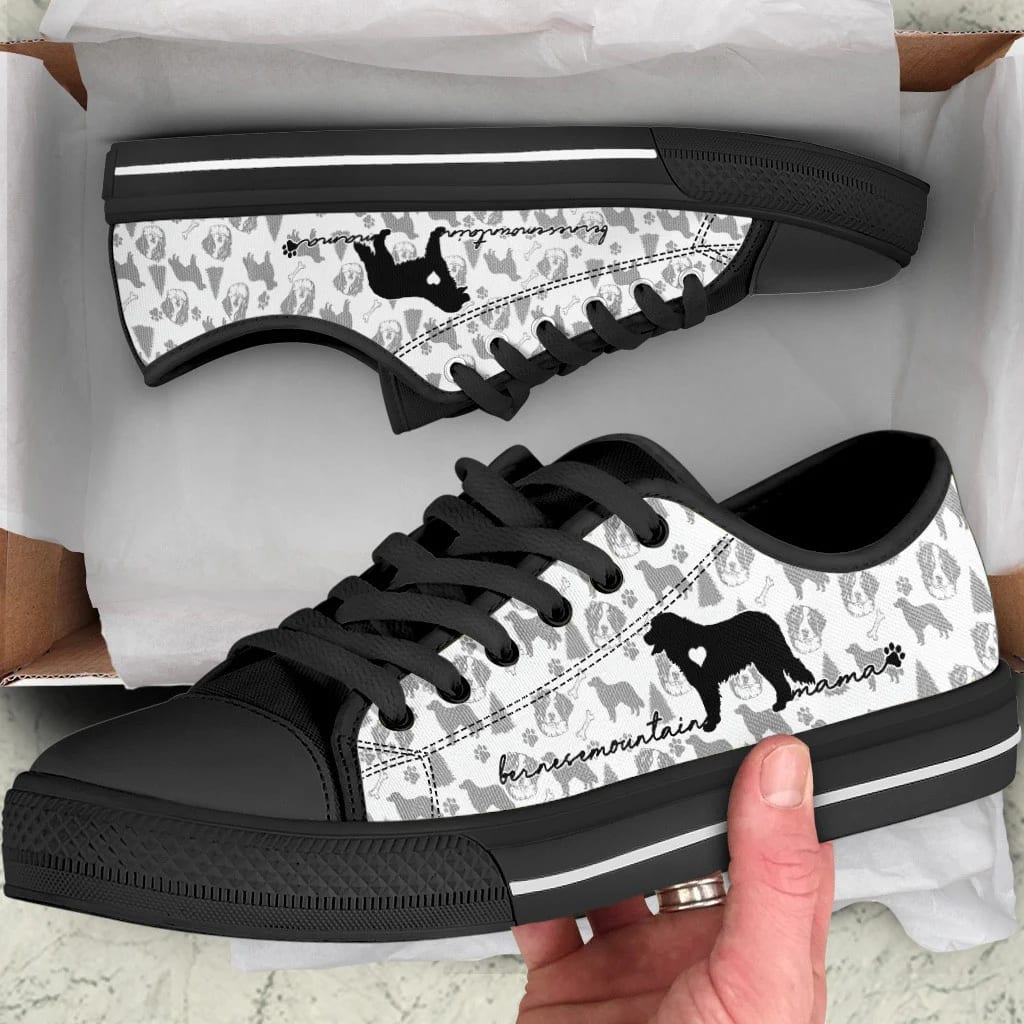Bernese Mountain Dog Low Top Shoes Sneaker For Dog Walking Dog Lovers Gifts for Him or Her 2 Bernese Mountain Dog Low Top Shoes Sneaker For Dog Walking Dog Lovers Gifts for Him or Her 2