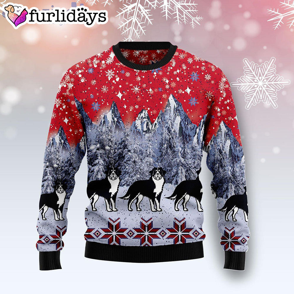 Bernese Mountain Dog Snow Dog Lover Ugly Christmas Sweater Christmas Outfits Gift 1 Bernese Mountain Dog Snow Dog Lover Ugly Christmas Sweater Christmas Outfits Gift 1