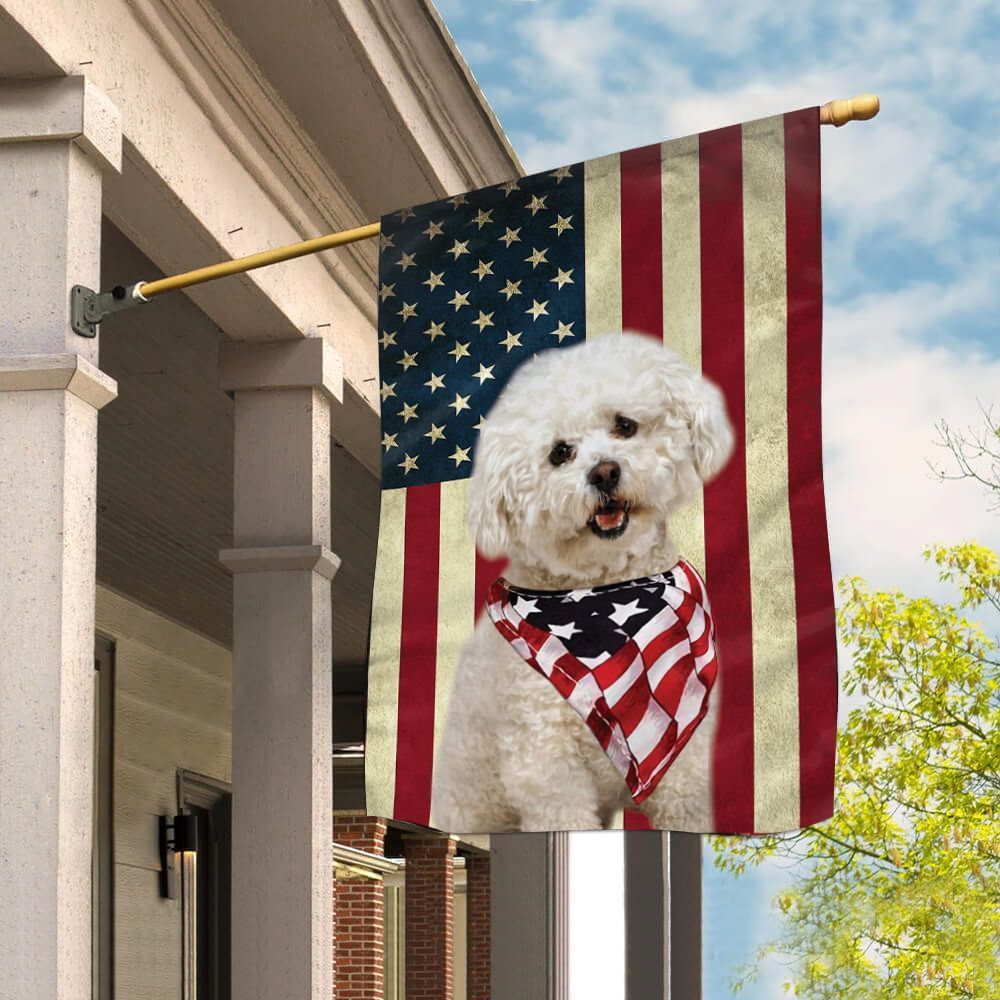 Bichon Fris C3 A9 House Flag Dog Flags Outdoor Dog Lovers Gifts for Him or Her 1