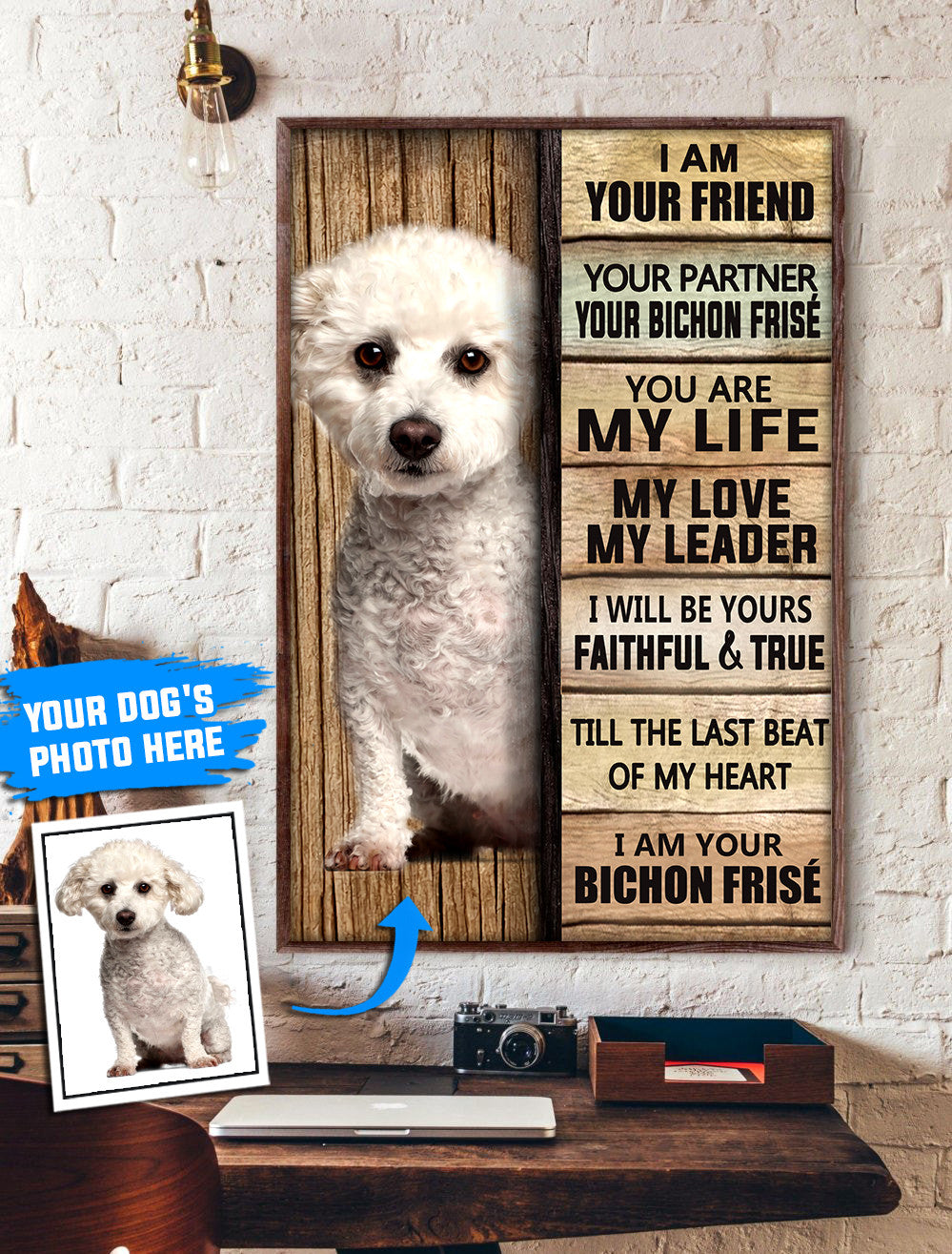 Bichon Frise CC 81 Personalized Poster Canvas Dog Canvas Wall Art Dog Lovers Gifts For Him Or Her 1 Bichon Frise CC 81 Personalized Poster Canvas Dog Canvas Wall Art Dog Lovers Gifts For Him Or Her 1