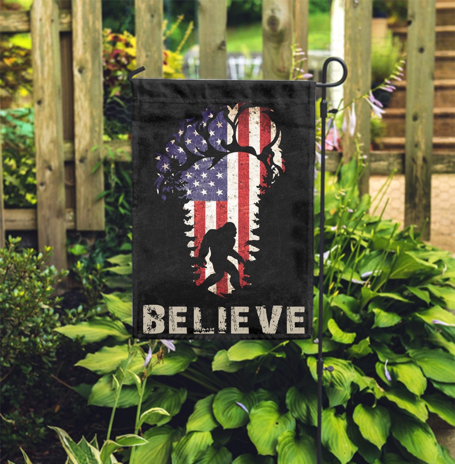 Bigfoot Flag Flags For The Garden Backyard Outdoor Flag 2 Bigfoot Flag Flags For The Garden Backyard Outdoor Flag 2