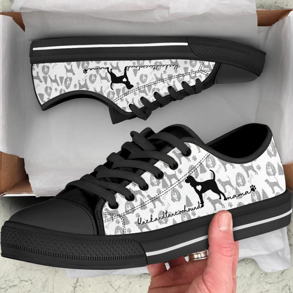 Black And Tan Coonhound Low Top Shoes Sneaker For Dog Walking Dog Lovers Gifts for Him or Her 2 Black And Tan Coonhound Low Top Shoes Sneaker For Dog Walking Dog Lovers Gifts for Him or Her 2