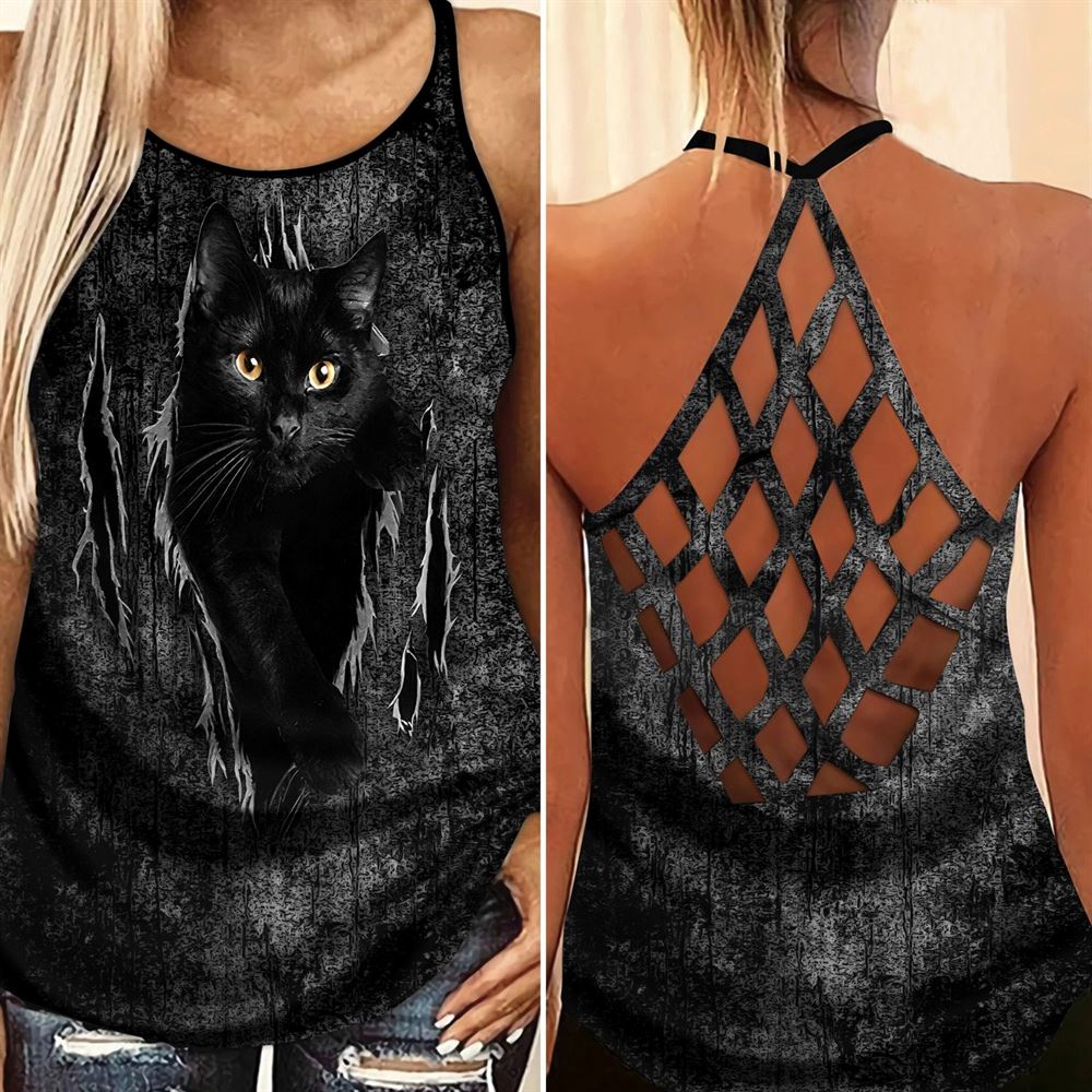 Black Cat In Night Open Back Camisole Tank Top Fitness Shirt For Women Exercise Shirt 1 owtk1x Black Cat In Night Open Back Camisole Tank Top Fitness Shirt For Women Exercise Shirt 1 owtk1x