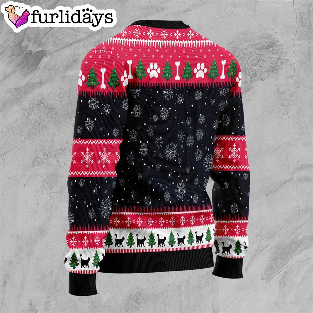 Black Cat Light Ugly Christmas Sweater Xmas Gifts For Dog Lovers Gift For Christmas 2 Black Cat Light Ugly Christmas Sweater Xmas Gifts For Dog Lovers Gift For Christmas 2