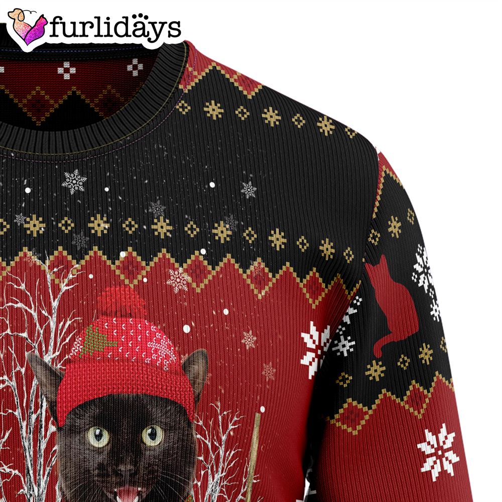 Black Cat Snowman Ugly Christmas Sweater Lover Xmas Sweater Gift Dog Memorial Gift 6 Black Cat Snowman Ugly Christmas Sweater Lover Xmas Sweater Gift Dog Memorial Gift 6