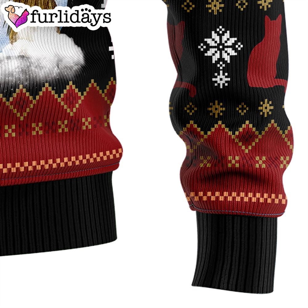 Black Cat Snowman Ugly Christmas Sweater Lover Xmas Sweater Gift Dog Memorial Gift 9 Black Cat Snowman Ugly Christmas Sweater Lover Xmas Sweater Gift Dog Memorial Gift 9