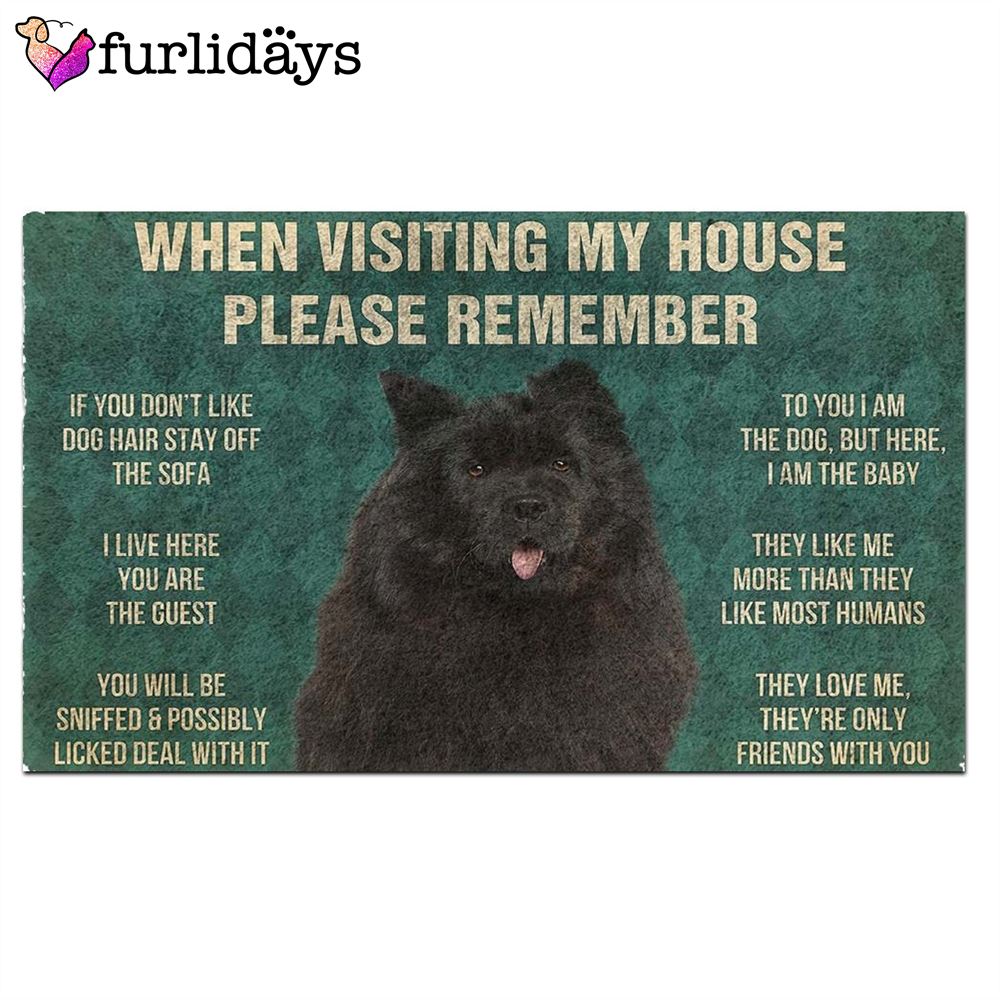 Black Chow Chows House Rules Doormat s Rules Doormat Xmas Welcome Mats Dog Memorial Gift 2 Black Chow Chows House Rules Doormat s Rules Doormat Xmas Welcome Mats Dog Memorial Gift 2