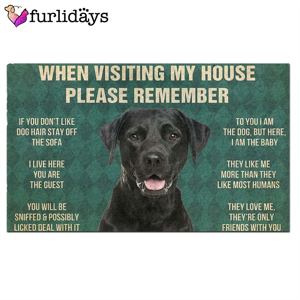 Black Labrador Retrievers House Rules Doormat s Rules Doormat Xmas Welcome Mats Gift For Dog Lovers 2 Black Labrador Retrievers House Rules Doormat s Rules Doormat Xmas Welcome Mats Gift For Dog Lovers 2
