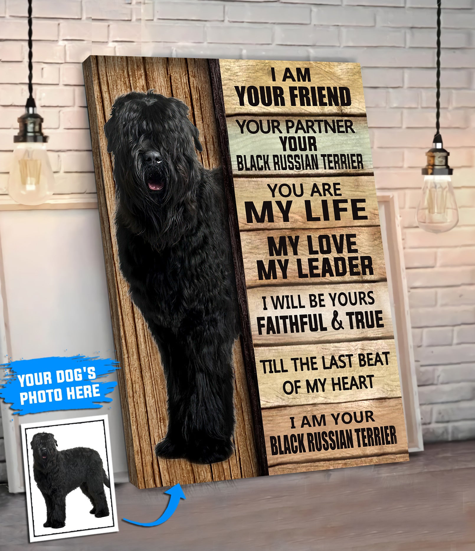 Black Russian Terrier Personalized Poster Canvas Dog Canvas Wall Art Dog Lovers Gifts For Him Or Her 2 Black Russian Terrier Personalized Poster Canvas Dog Canvas Wall Art Dog Lovers Gifts For Him Or Her 2