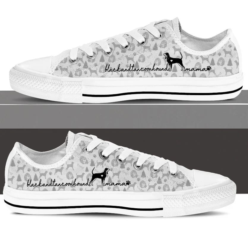 Black and Tan Coonhound Low Top Shoes Sneaker For Dog Walking Christmas Holiday Gift For Dog Lovers 3 Black and Tan Coonhound Low Top Shoes Sneaker For Dog Walking Christmas Holiday Gift For Dog Lovers 3