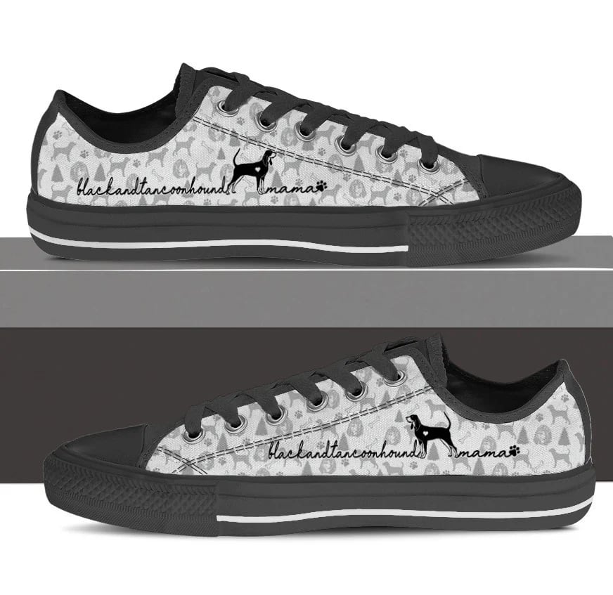 Black and Tan Coonhound Low Top Shoes Sneaker For Dog Walking Christmas Holiday Gift For Dog Lovers 4 Black and Tan Coonhound Low Top Shoes Sneaker For Dog Walking Christmas Holiday Gift For Dog Lovers 4
