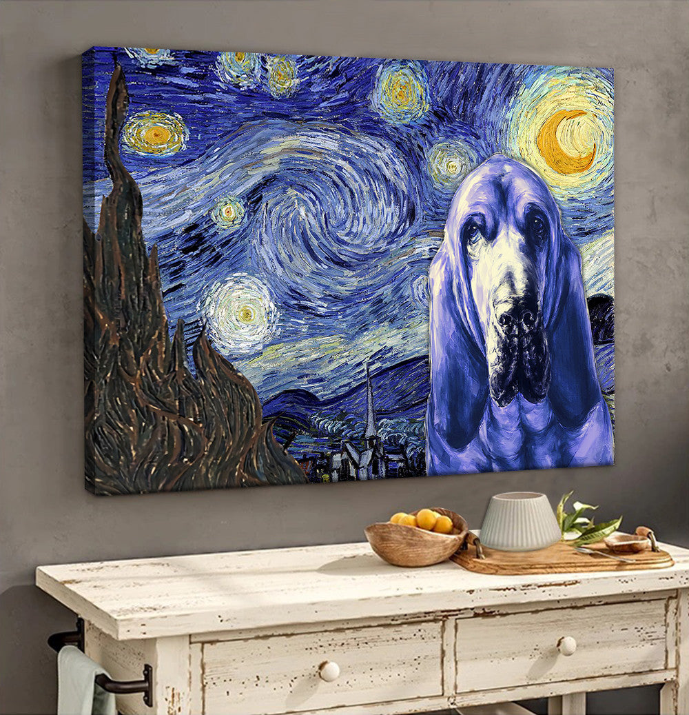 Bloodhound Poster Matte Canvas Dog Wall Art Prints Painting On Canvas 2 Bloodhound Poster Matte Canvas Dog Wall Art Prints Painting On Canvas 2