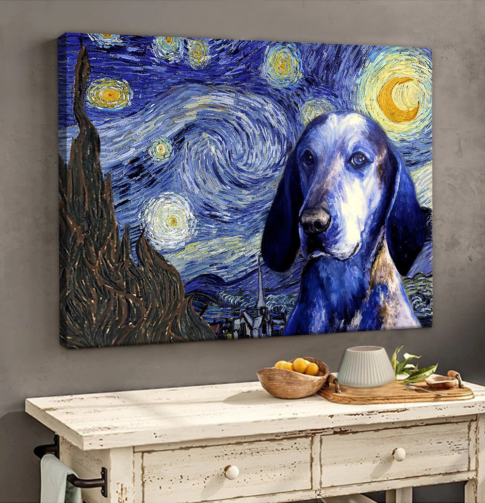 Bluetick Coonhound Poster Matte Canvas Dog Wall Art Prints Painting On Canvas 2 Bluetick Coonhound Poster Matte Canvas Dog Wall Art Prints Painting On Canvas 2