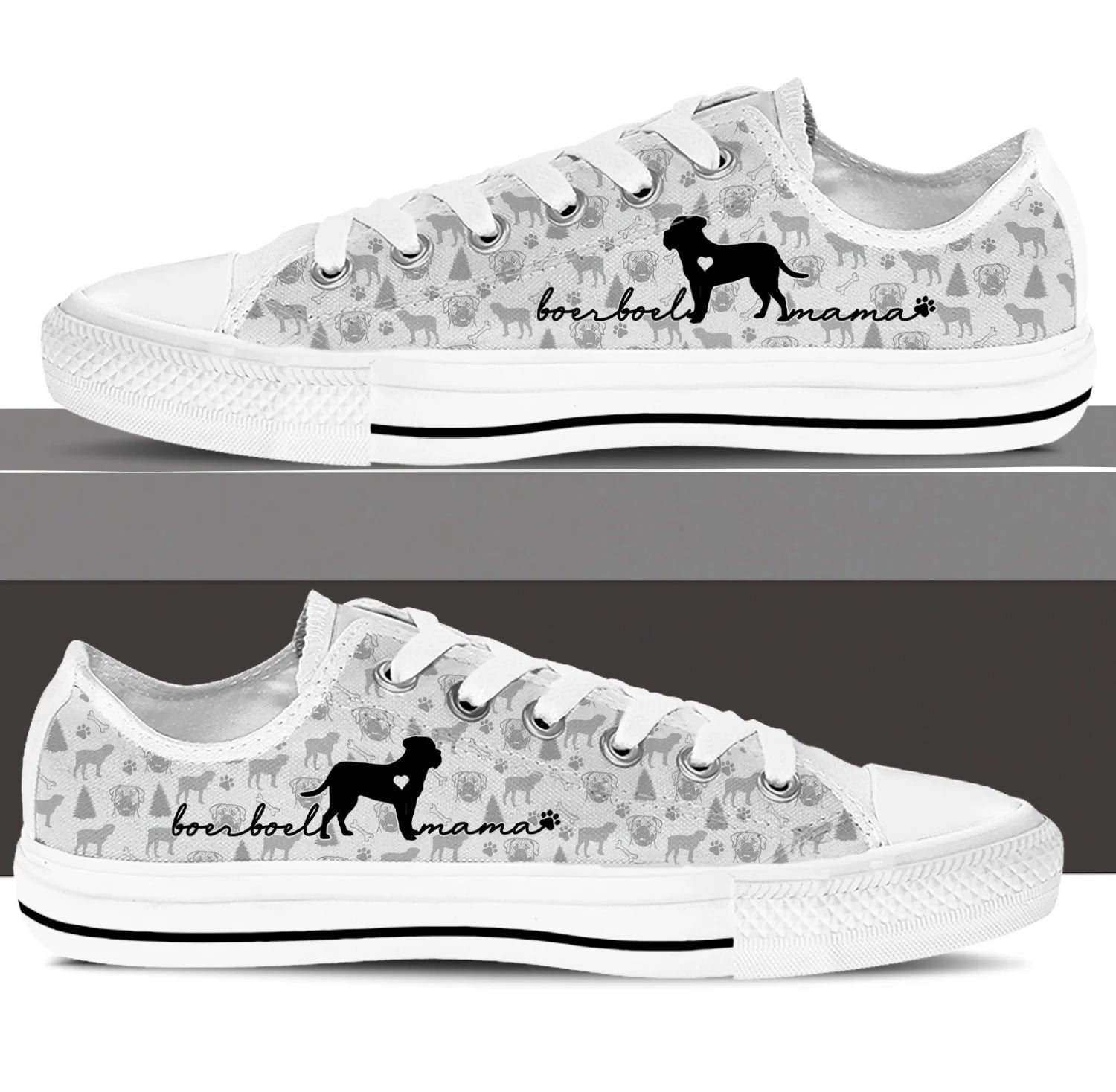 Boerboel Low Top Shoes Sneaker For Dog Walking Dog Lovers Gifts for Him or Her 3
