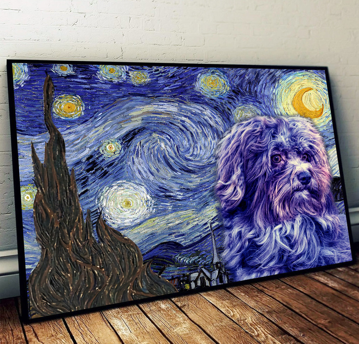 Bolonka Zwetna Poster Matte Canvas Dog Wall Art Prints Painting On Canvas 1 Bolonka Zwetna Poster Matte Canvas Dog Wall Art Prints Painting On Canvas 1