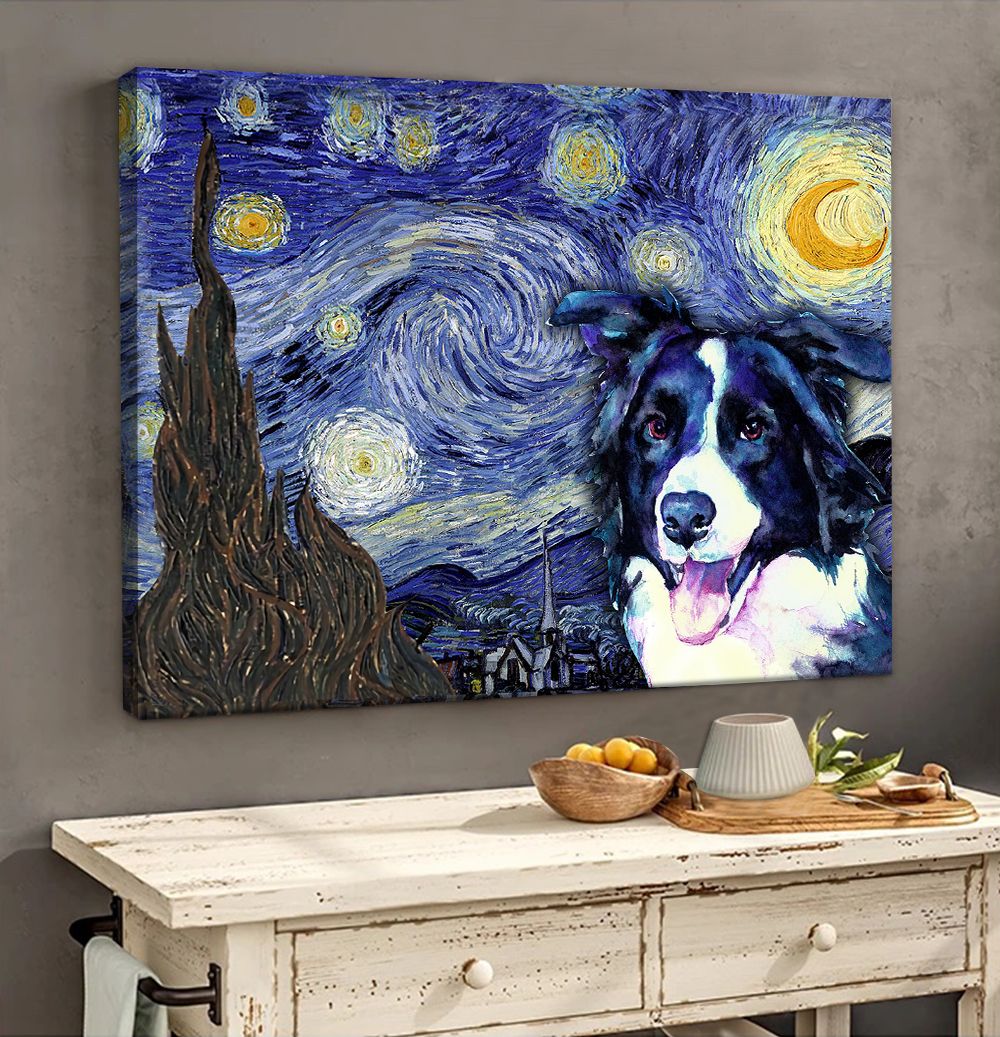 Border Collie Poster Matte Canvas Dog Wall Art Prints Canvas Wall Art Decor 1 Border Collie Poster Matte Canvas Dog Wall Art Prints Canvas Wall Art Decor 1