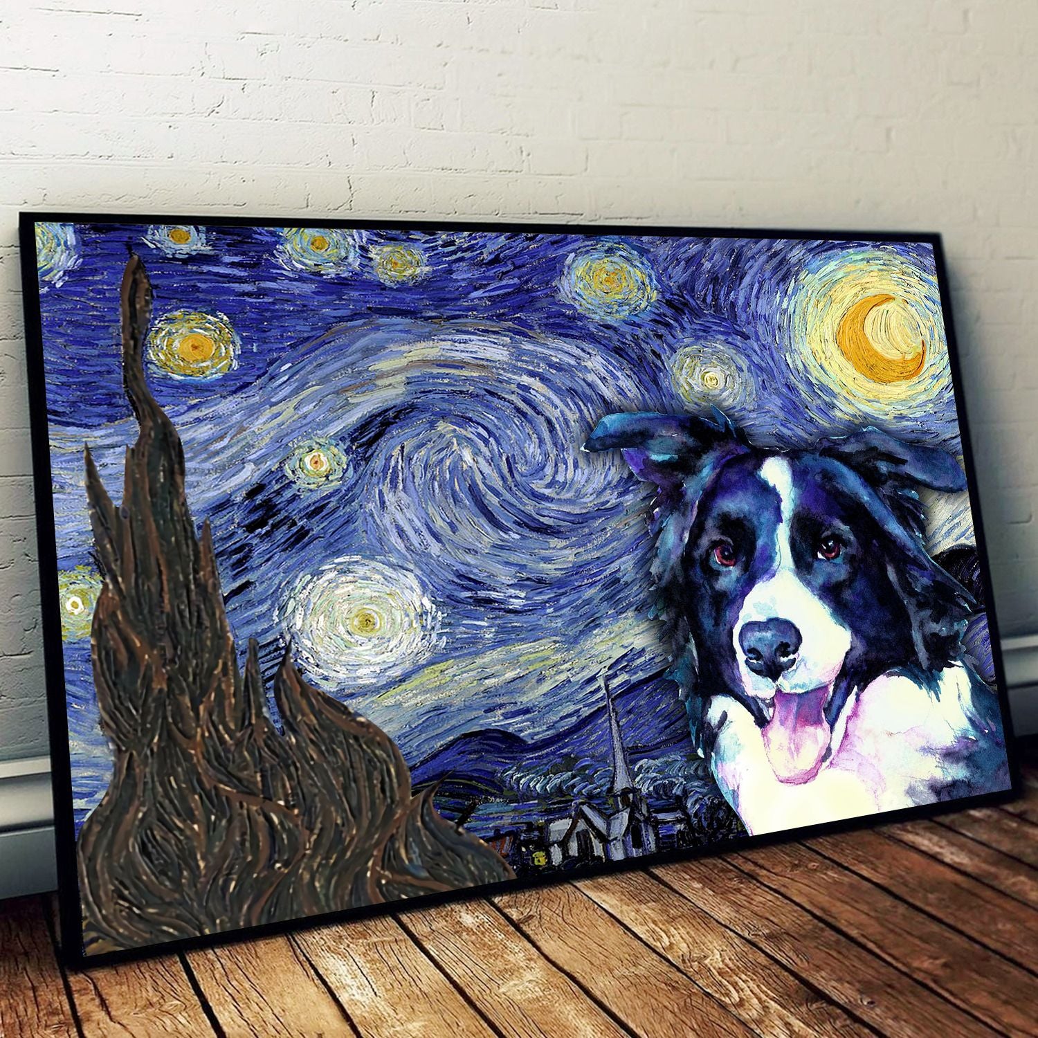 Border Collie Poster Matte Canvas Dog Wall Art Prints Canvas Wall Art Decor 2 Border Collie Poster Matte Canvas Dog Wall Art Prints Canvas Wall Art Decor 2