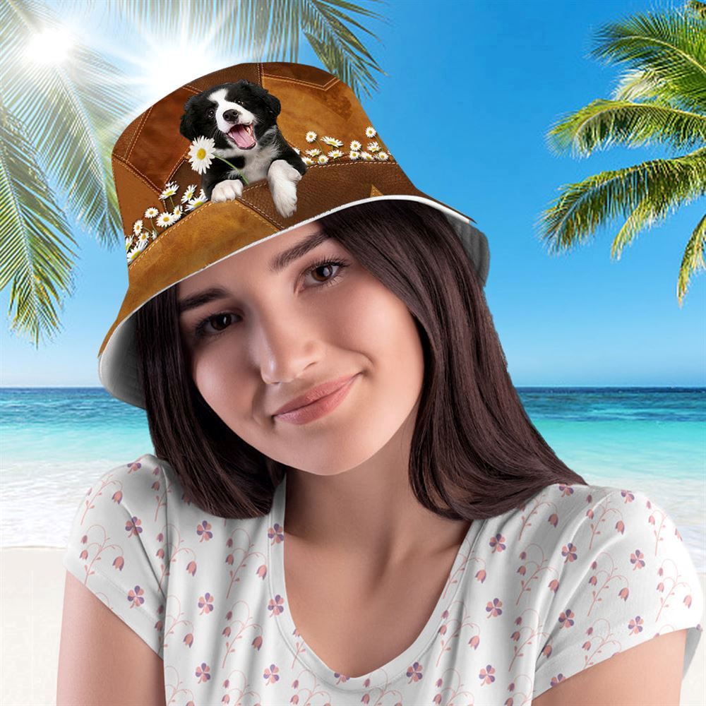 Border Collies Bucket Hat Hats To Walk With Your Beloved Dog A Gift For Dog Lovers 1 xt6wbo Border Collies Bucket Hat Hats To Walk With Your Beloved Dog A Gift For Dog Lovers 1 xt6wbo