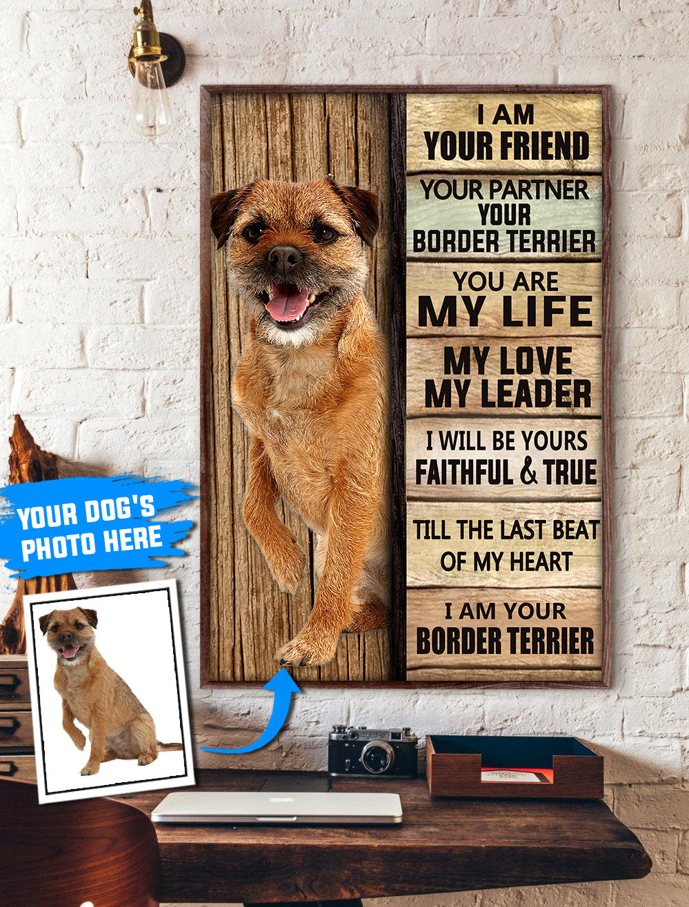 Border Terrier Personalized Poster Canvas Dog Canvas Wall Art Dog Lovers Gifts For Him Or Her 1 Border Terrier Personalized Poster Canvas Dog Canvas Wall Art Dog Lovers Gifts For Him Or Her 1