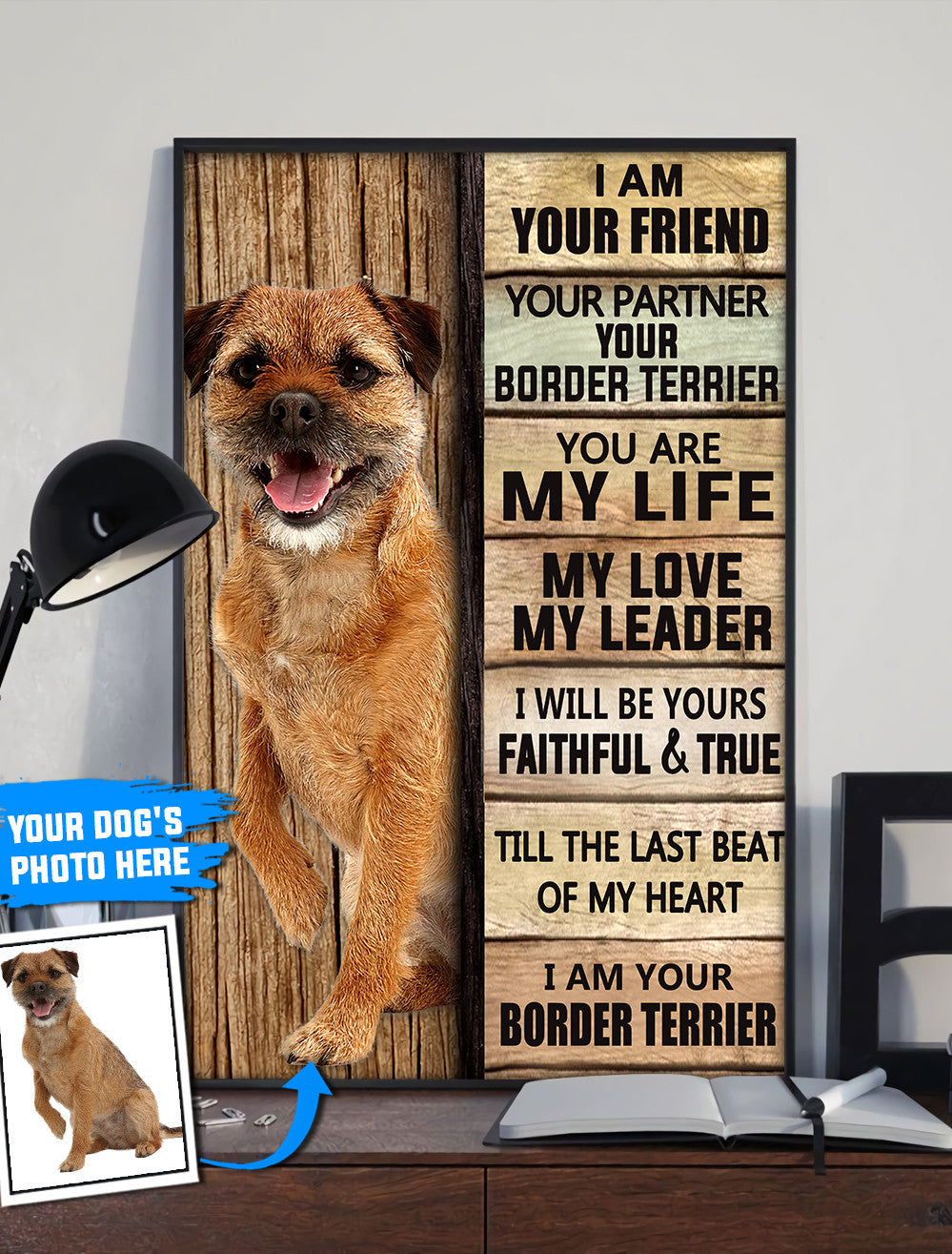 Border Terrier Personalized Poster Canvas Dog Canvas Wall Art Dog Lovers Gifts For Him Or Her 3 Border Terrier Personalized Poster Canvas Dog Canvas Wall Art Dog Lovers Gifts For Him Or Her 3