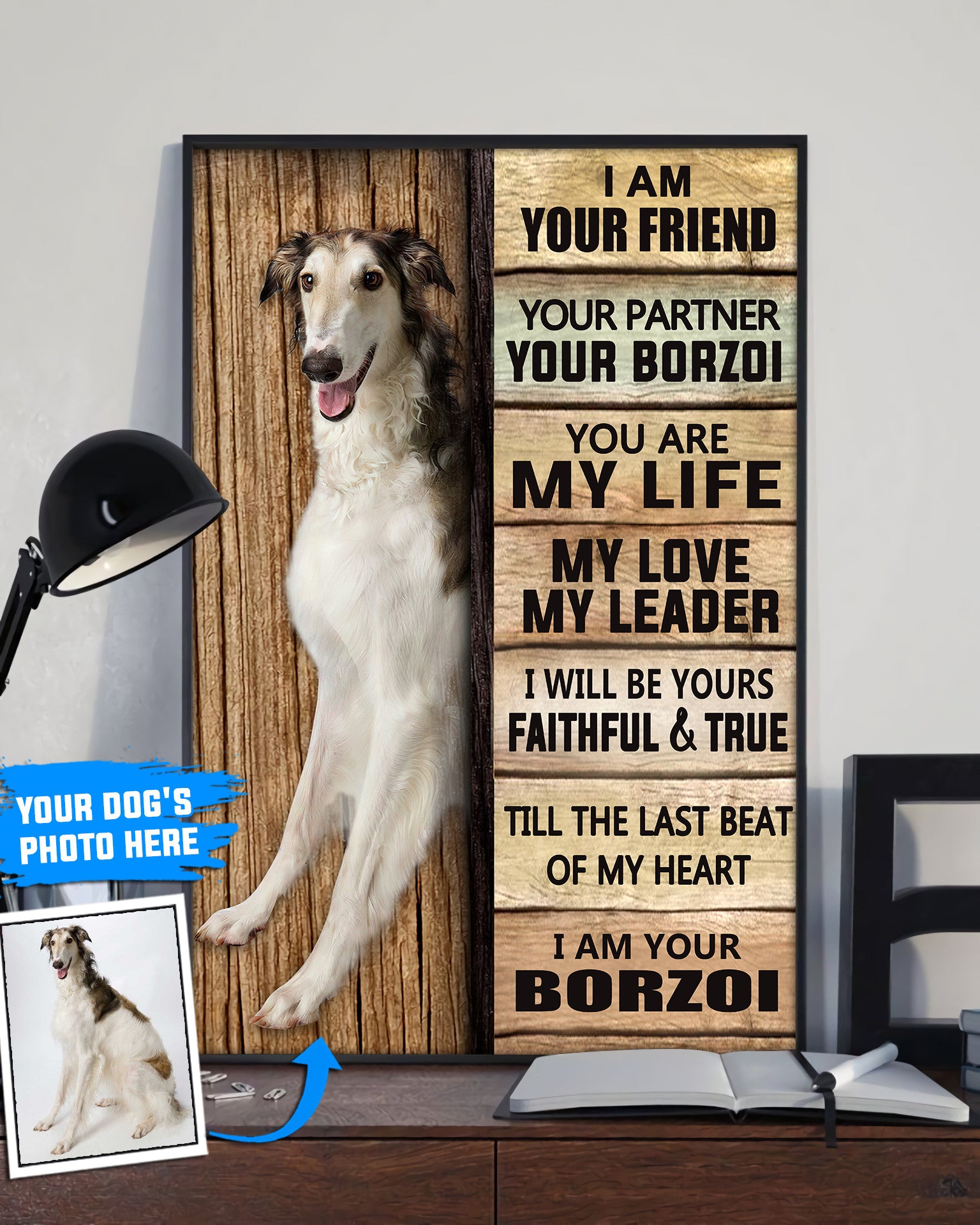 Borzoi Personalized Poster Canvas Dog Canvas Wall Art Dog Lovers Gifts For Him Or Her 3 Borzoi Personalized Poster Canvas Dog Canvas Wall Art Dog Lovers Gifts For Him Or Her 3
